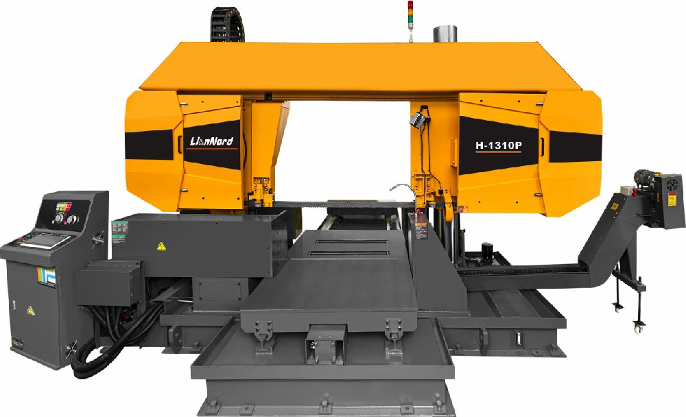 Cnc automatic Intelligent angle rotary Stainless steel bar and pipe Metal cutting band saw machine