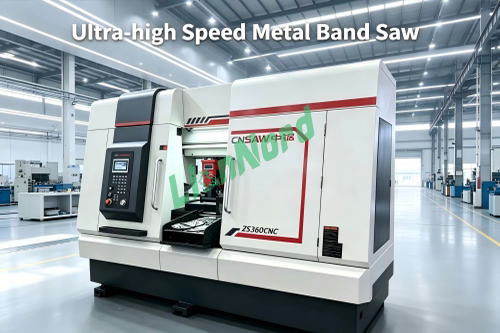 360mm Ultra high speed CNC horizontal metal band sawing machine